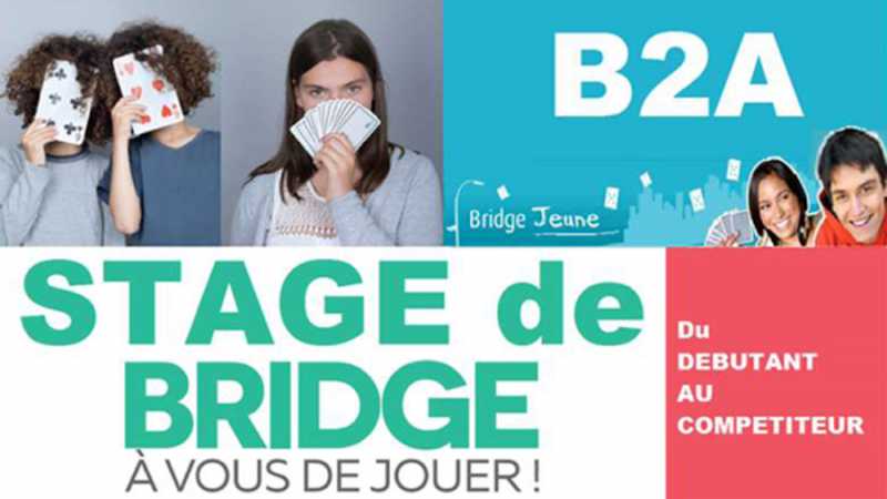 Stage de bridge jeunes de juillet