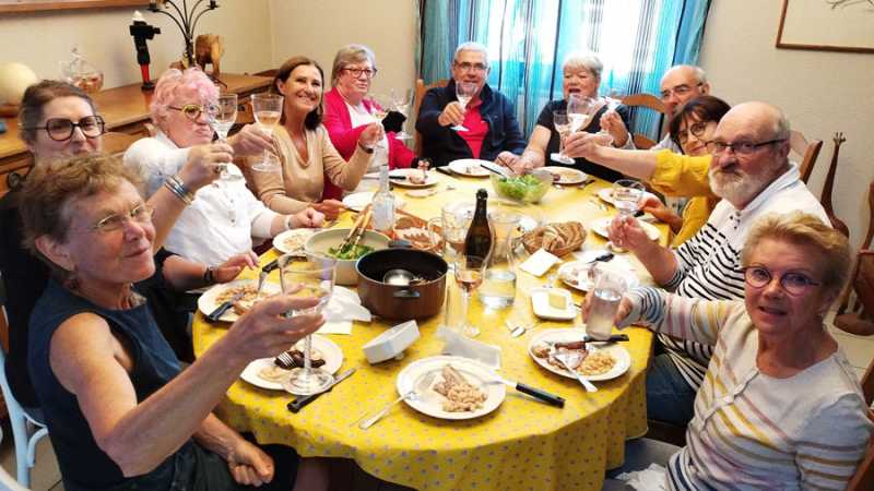 Repas des bridgeurs aoutiens