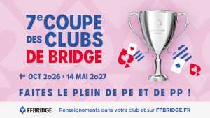 7e Coupe des Clubs : &agrave; vous de jouer !